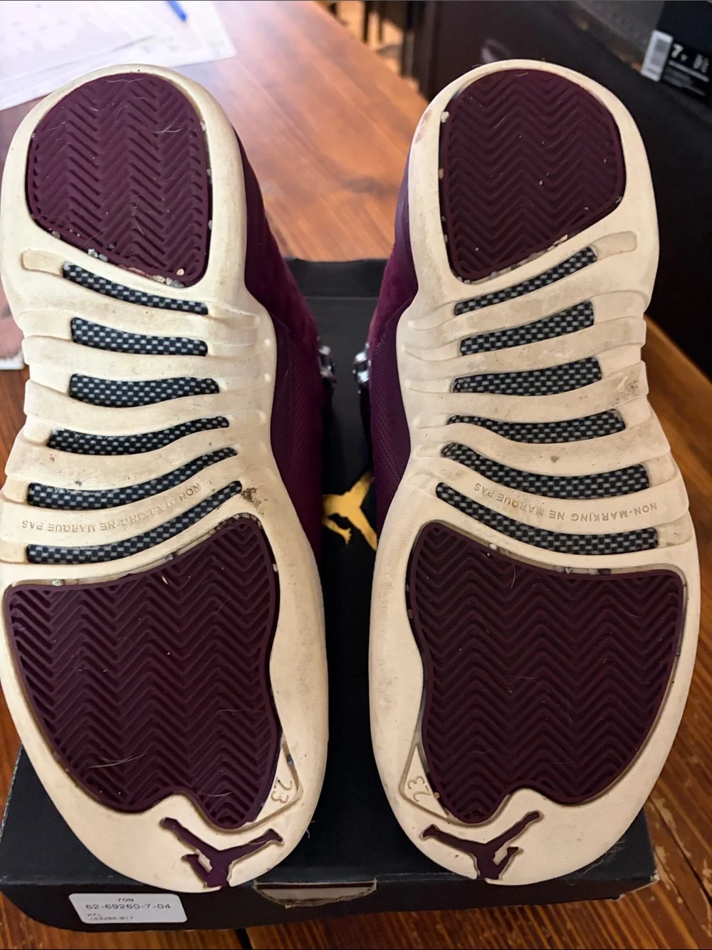 Jordan stylish burgundy